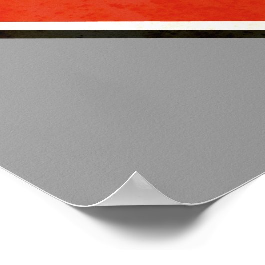 'グランジNo Moms Allowed'記号 ポスター (角)