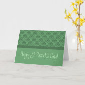 グランジShamrocks Greeting Card カード (黄色い花)