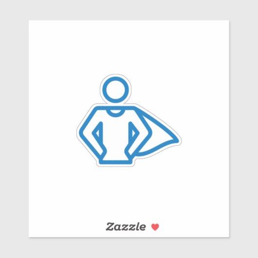 グランターがスーパーヒーローに! シール (シート)