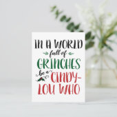 グランツの世界で誰の引用文 ポストカード (スタンド正面)