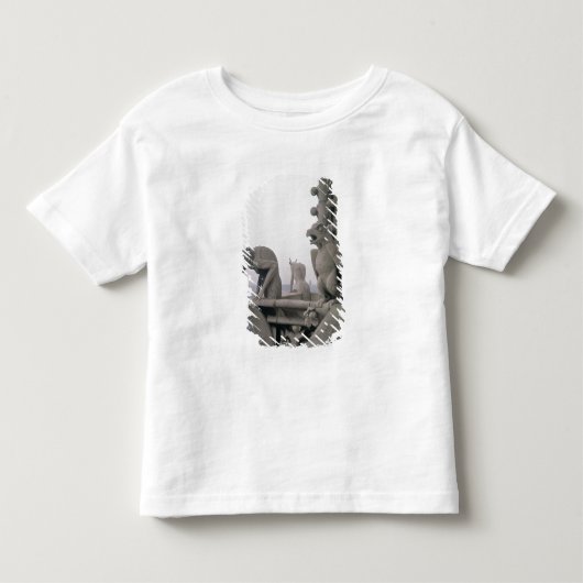 グランデの手すりのガーゴイル トドラーTシャツ (正面)