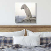 グランデの欄干の上のガルゴイル キャンバスプリント (インサイチュ (寝室))