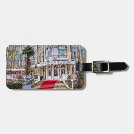 グランデアルベルゴアウソニアエハンガリア ラゲッジタグ (正面横)