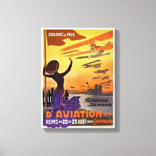 グランデセマインデアビエドラシャンパーニュ キャンバスプリント (正面)