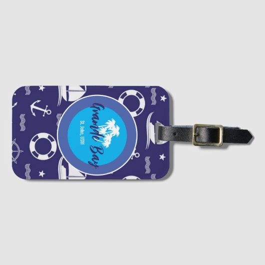 グランデベイラグジュアリーホテルラゲッジタグ ラゲッジタグ (正面横)