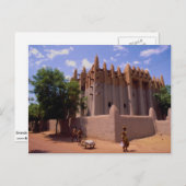 グランデモスク、Sundaneseのタイプ建築、Mopti、 ポストカード (正面/裏面)