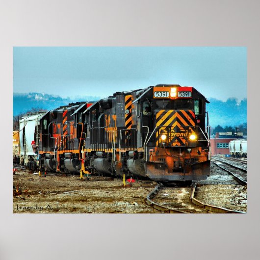 グランデ幽霊ズオブグリーンツリー ポスター (正面)