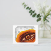 グランデ： 3.5インチx 2.5インチTarjeta de visita 名刺 (スタンド正面)