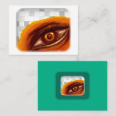 グランデ： 3.5インチx 2.5インチTarjeta de visita 名刺 (正面/裏面)