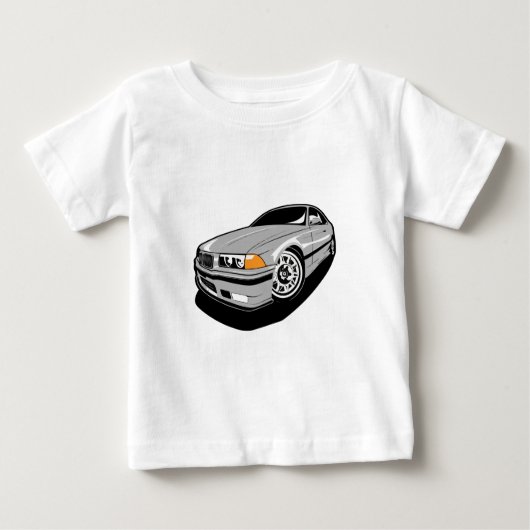 グランデBMW Deatail ベビーTシャツ (正面)