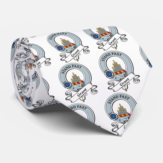 グラントの一族は記章を付けます ネクタイ (ロール)