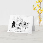 グラントの作家の挨拶状 カード (黄色い花)