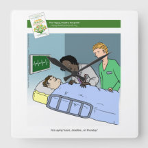 グラントの執筆漫画の時計