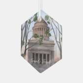 グラントの墓 ガラスオーナメント (正面左)