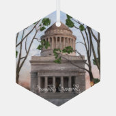 グラントの墓 ガラスオーナメント (裏面)