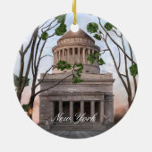 グラントの墓 セラミックオーナメント (裏面)