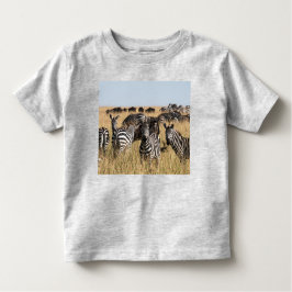 グラントのZebra Toddler Tシャツ