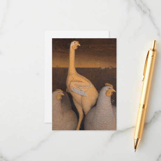 グラントウッドによる思春期 エンクロージャーカード (正面/裏面インサイチュ)