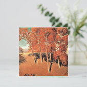 グラントウッドのアートワーク、春のオーク カード (スタンド正面)