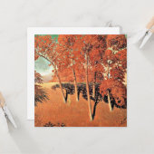 グラントウッドのアートワーク、春のオーク カード (正面/裏面インサイチュ)