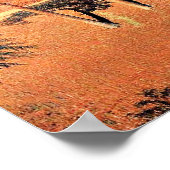 グラントウッドのアートワーク、春のオーク ポスター (角)