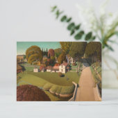 グラントウッドのハーバート・フーバー発祥の地 サンキューカード (スタンド正面)