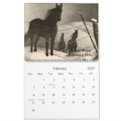 グラントウッド別カレンダー カレンダー (2月 2027)
