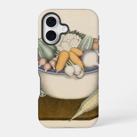 グラントウッド野菜 iPhone 16ケース (裏面)