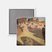 グラントウッド – アイオワランドスケープ マグネット (正面/裏面)