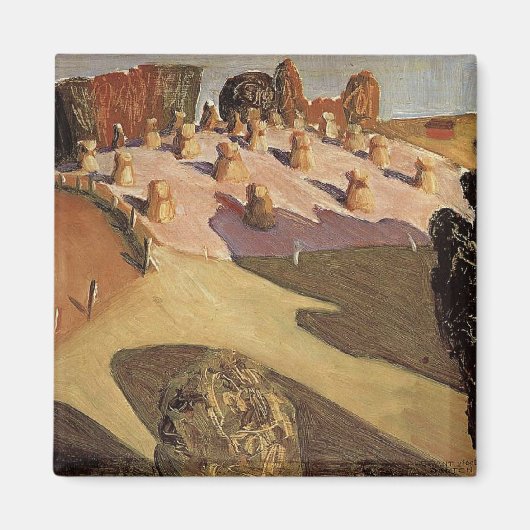 グラントウッド – アイオワランドスケープ マグネット (正面)