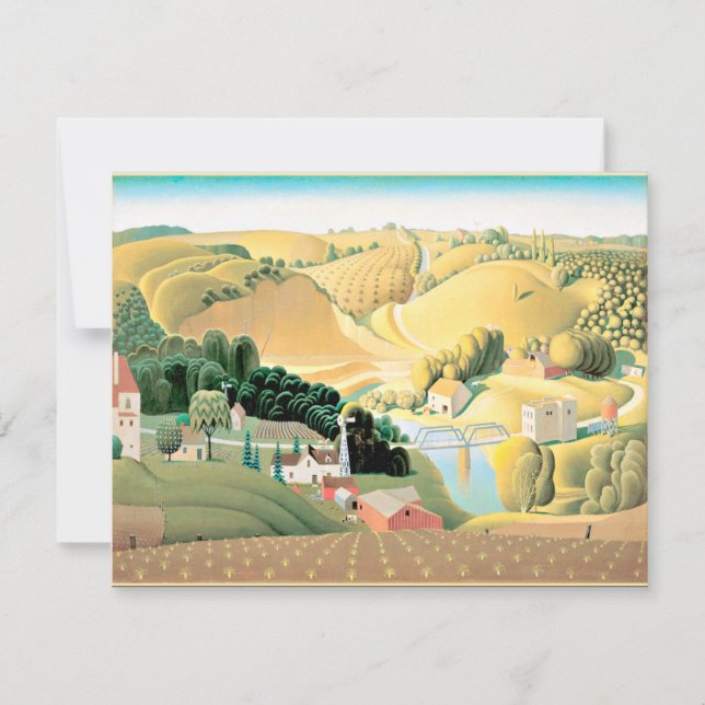 グラントウッド – アイオワ州ストーンシティ素晴らし、ア絵画ートズ (正面)