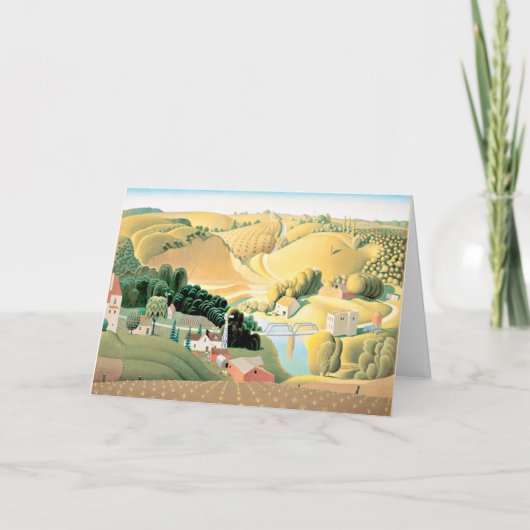 グラントウッド – アイオワ州ストーンシティ カード (正面)