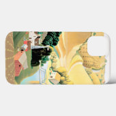 グラントウッド – アイオワ州ストーンシティ、有絵画名なソフト Case-Mate iPhoneケース (裏面 (横))