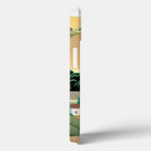 グラントウッド – アイオワ州ストーンシティ、有絵画名なソフト Case-Mate iPhoneケース (裏面 / 右)