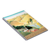 グラントウッド – アイオワ州ストーンシテ素晴らしィ、ア絵を描ートズ ノートブック (右側)