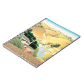 グラントウッド – アイオワ州ストーンシテ素晴らしィ、ア絵を描ートズ ノートブック (左側)