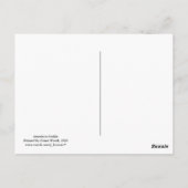 グラントウッド「アメリカン・ゴシック」 ポストカード (裏面)