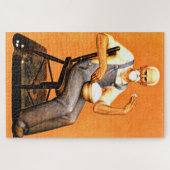 グラントウッド – グランドパ食べ物のポップコーン ジグソーパズル (横)