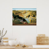 グラントウッド – ストーンシティアイオワ ポスター (キッチン)