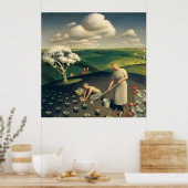 グラントウッド – 春in the country ポスター (キッチン)