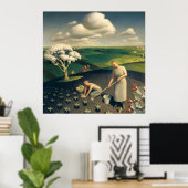 グラントウッド – 春in the country ポスター (ホームオフィス)