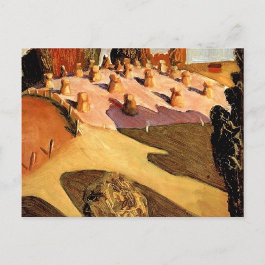 グラントウッド – Iowa View，アー素晴らしト ポストカード (正面)