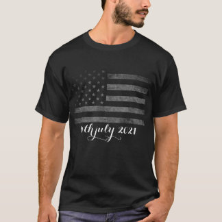グラントスタイルアメリカ愛国国旗男子 Tシャツ
