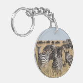 グラントズゼブラ キーホルダー (正面左)