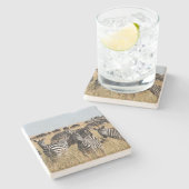 グラントズゼブラ ストーンコースター (横)