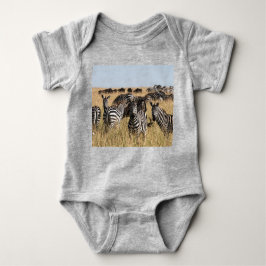 グラントズゼブラ ベビーボディスーツ