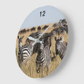 グラントズゼブラ ラージ壁時計 (傾斜)