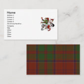 グラントタータンチェックライオン 名刺 (正面/裏面)