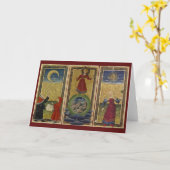 グラントヌールタロットカード カード (黄色い花)