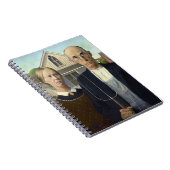 グラント絵画ウッドによるアメリカのゴシック ノートブック (右側)